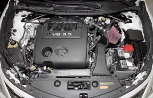 Nissan Altima Performance Air Intake - K&N Engineering - 69 Series Typhoon - `13-`14